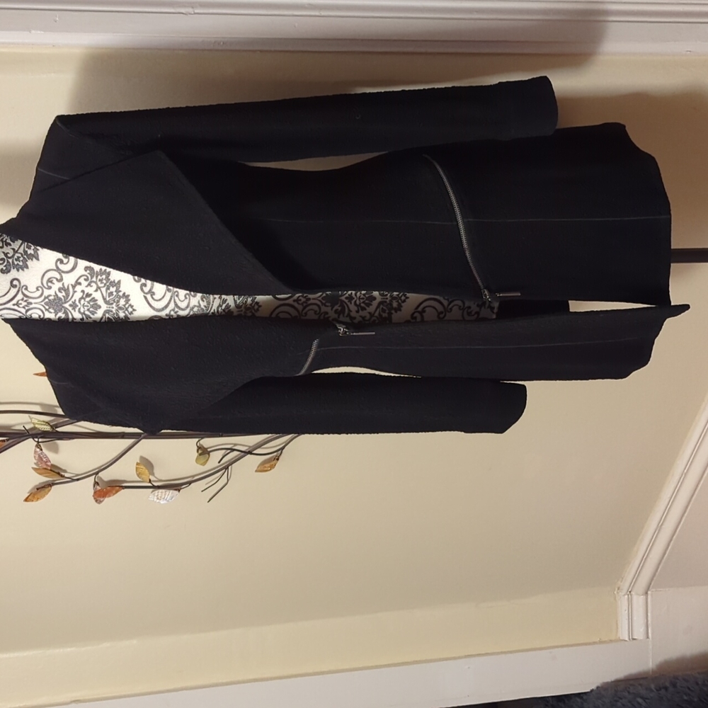 Eva Varro Barcelona Pebble Knit Open Front Jacket M